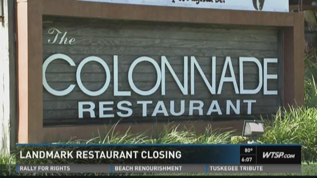 Landmark Colonade Restaurant closing