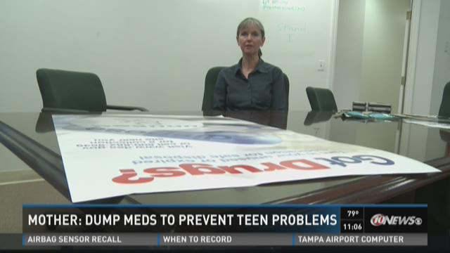 Mother: Dump meds to prevent teen problems