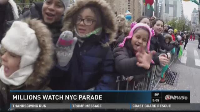 Macy's parade goes off without hitch amid tight NYC security