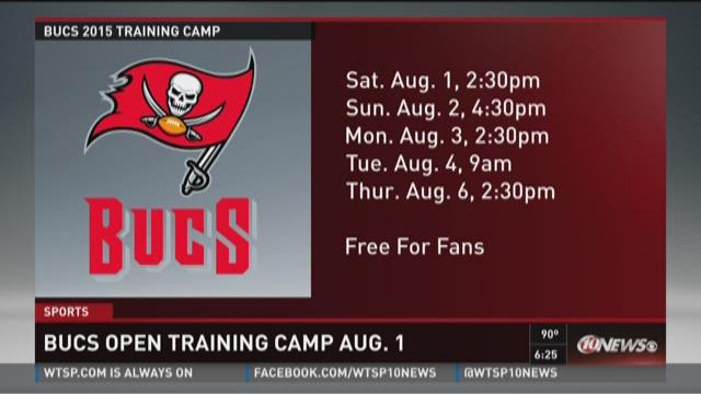 Buccaneers 2016 Training Camp Schedule – Paradise News Magazine